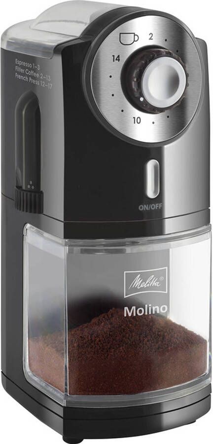 Melitta Koffiemolen Molino Zwart 100w
