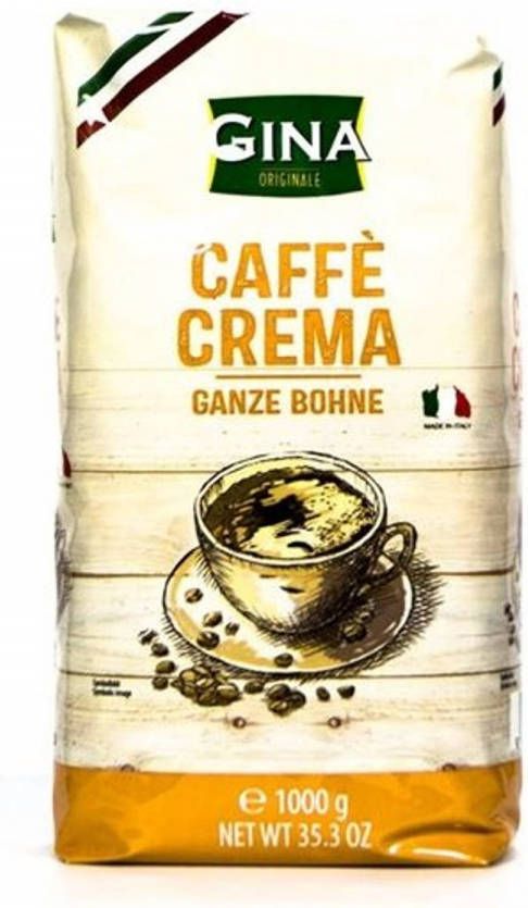 Merkloos Gina Caffv® Crema Koffiebonen 1 Kilo