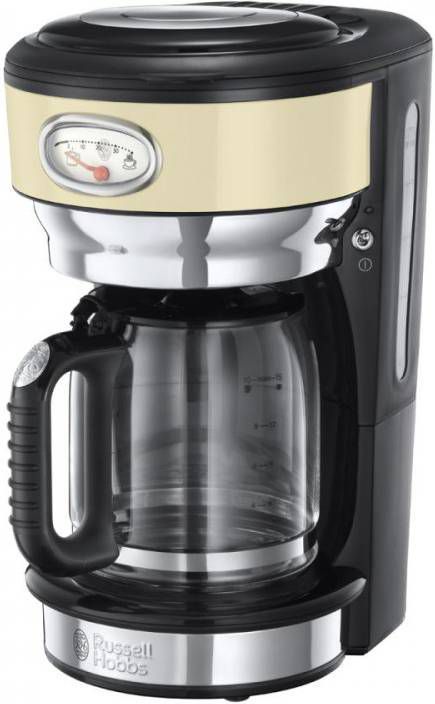 Russell Hobbs Koffiezetapparaat Retro vintage 1000 W 1, 25 L crè, mekleur