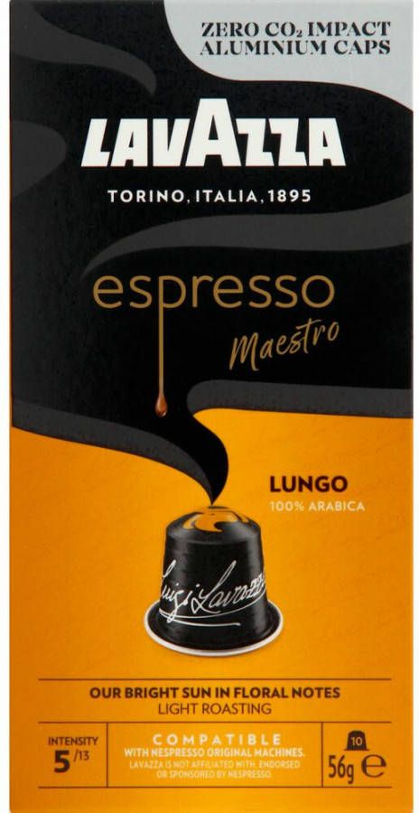 Lavazza 10x Espresso Lungo koffiecups 10st