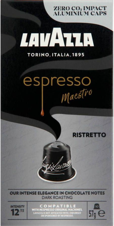 Lavazza 10x Espresso Ristretto koffiecups 10st