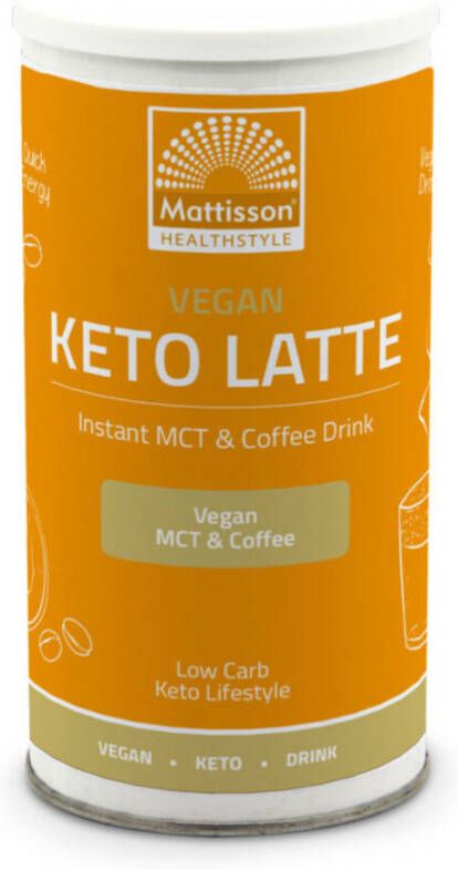 Mattisson 3x Keto Latte Instant 200 gr