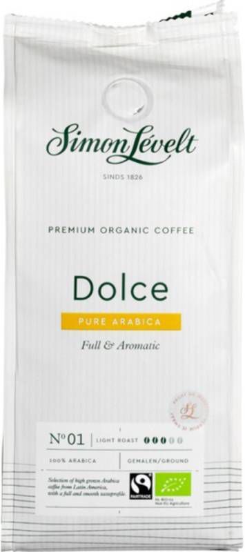 Simon Levelt 3x Koffie Organico Dolce 250 gr