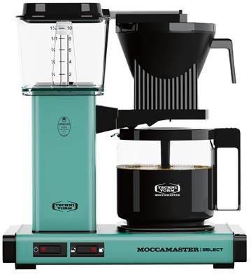 Moccamaster Filterkoffiemachine Kbg Select, Turquoise online kopen