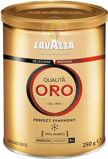 Lavazza Qualita Oro Blik Tin Filterkoffie 250 gram