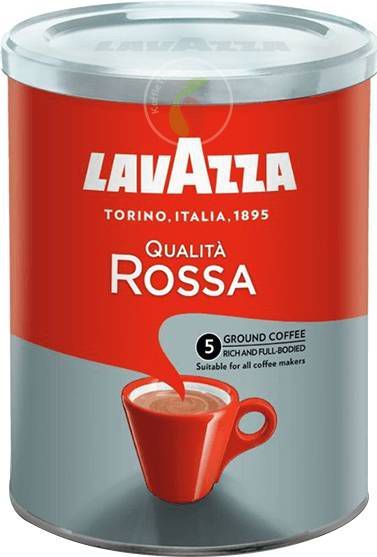 Lavazza Qualita Rossa Blik Tin Filterkoffie 250 gram
