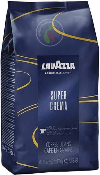 Lavazza koffiebonen super crema, zak van 1 kg online kopen