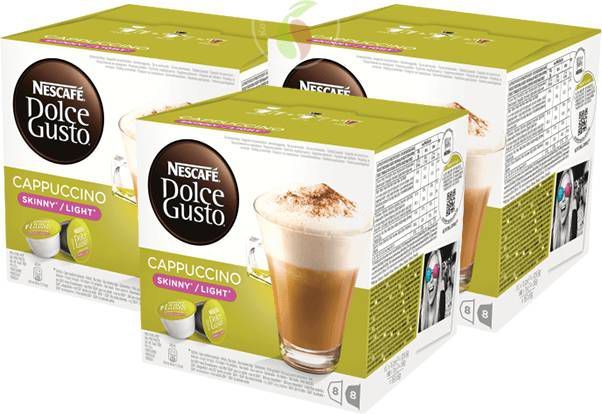 Nescafe Dolce Gusto Cappuccino Light Koffiecups 16 stuks