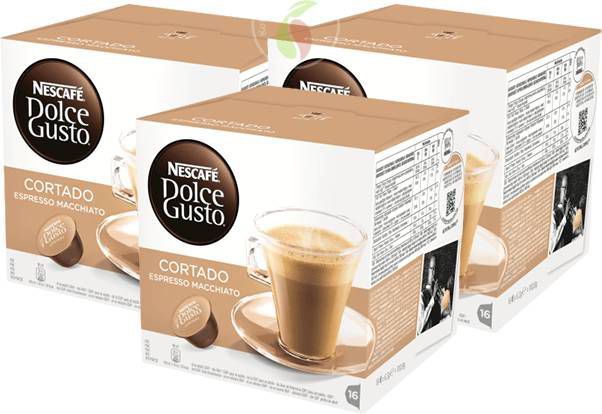 Nescafe Dolce Gusto Cortado Koffiecups 16 stuks