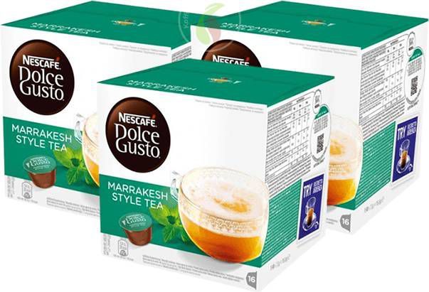 Nescafe Dolce Gusto Marrakesh Style Tea Koffiecups 16 stuks