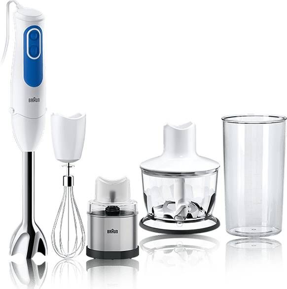 Braun MultiQuick 3 MQ3038WH Spice+ Keukenmachines en mixers Blauw