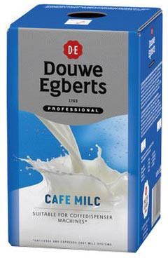 Douwe Egberts cafe milc koffiemelk voor automaten, pak van 0, 75