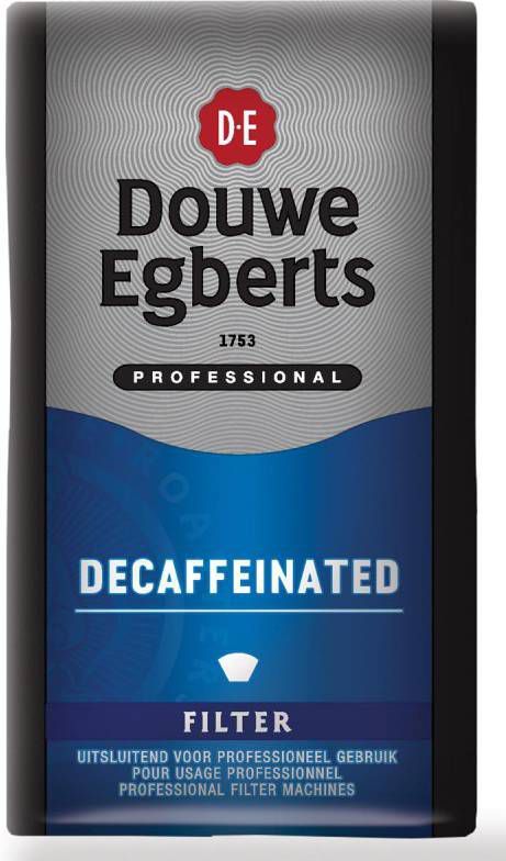 Douwe Egberts koffie, decaffeinated, pak van 250 g