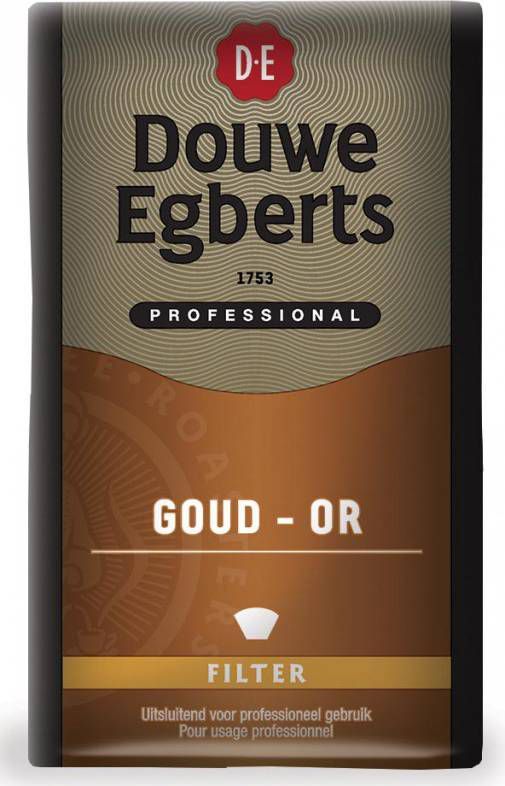 Douwe Egberts koffie, Gold/dessert, pak van 500 g